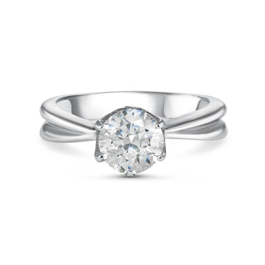 Devotion Ring - Promise Ring - Silver Ring - Engagement Ring for Women Ring EU: 49 / US: 5 Brother & Sisters